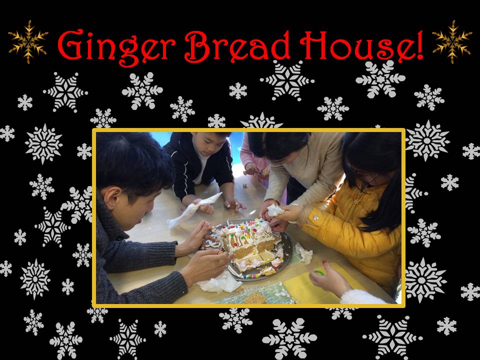 Making Ginger Bread House.